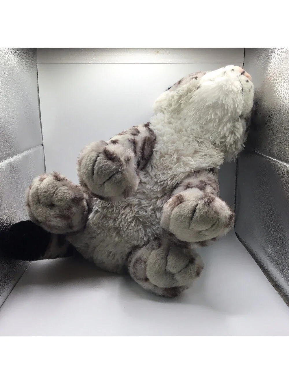 Wild Republic Snow Leopard Cub Stuffed Animal 12